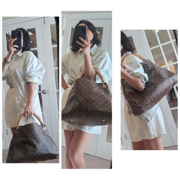 Authentic Louis Vuitton Artsy MM #4234M - Picture 3 of 7